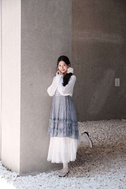 超美垂感Lace長罩裙🦋