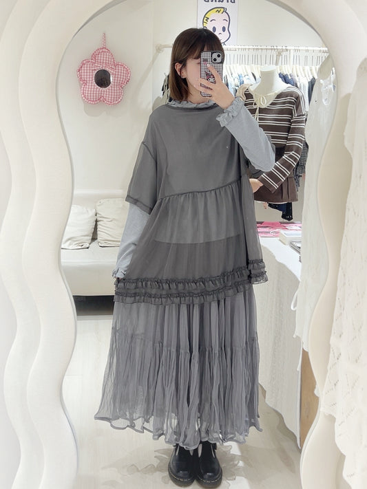 格雷系莎莎層穿套裝་۪ ✿