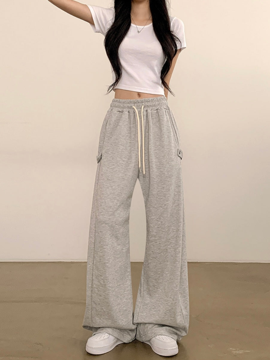 Ruby side pin-tuck pants