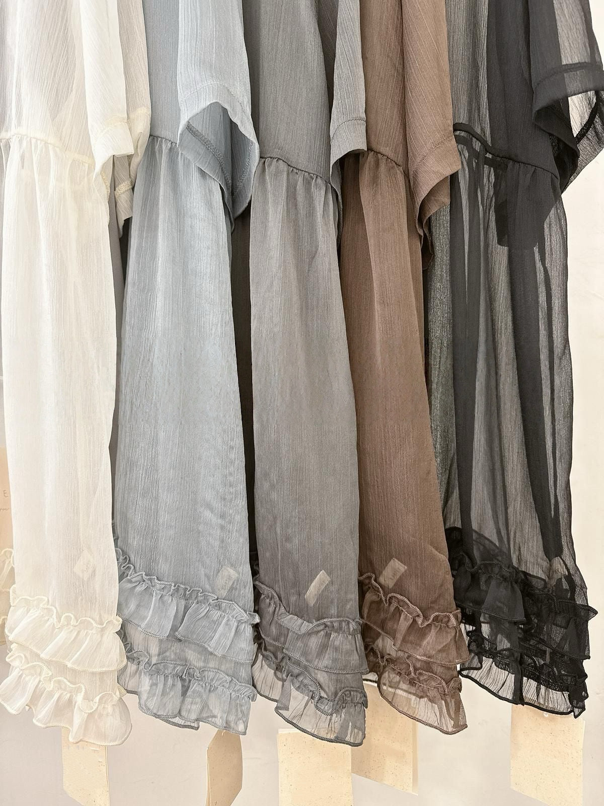 熱賣款♡ʾʾ透透ruffle top