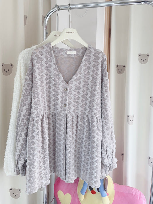 爆款登場🧸!超特別波浪紋外套