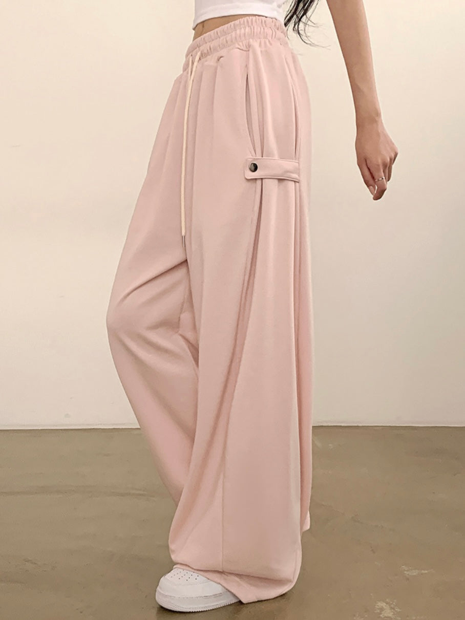 Ruby side pin-tuck pants