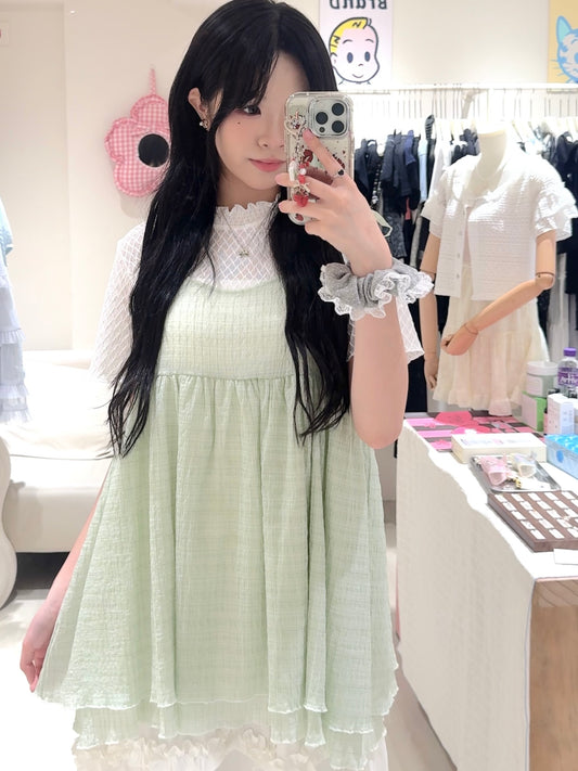 滿滿夏日feel🌷◍𓂂*粉綠色套裝