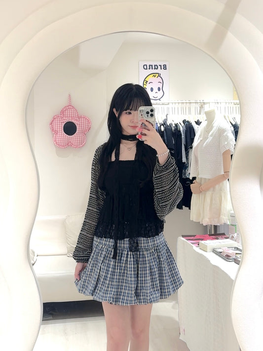 大愛♡︎!蕾絲平口連PAD背心