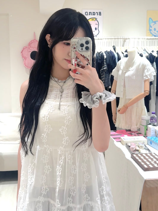 超熱賣♡₊⁺花花綁帶長罩裙