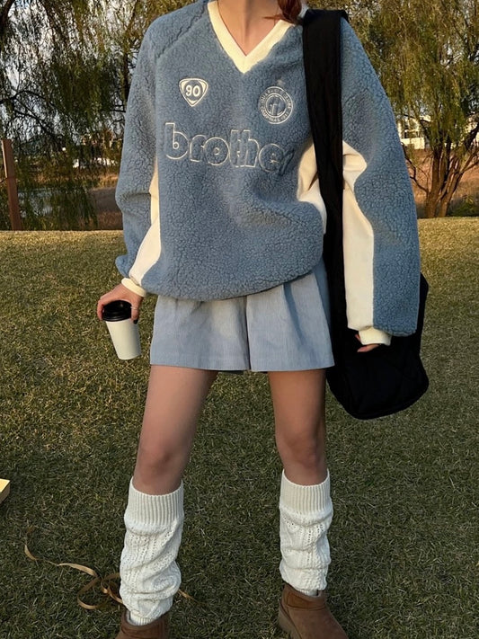 【IU同款私服!!】可愛Brother衛衣