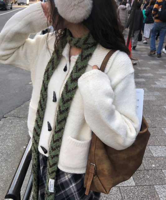 皮革方形單肩包