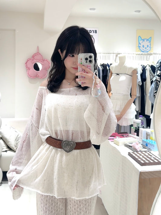 溫柔奶杏色長褲套裝