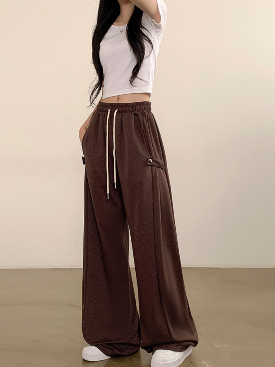 Ruby side pin-tuck pants