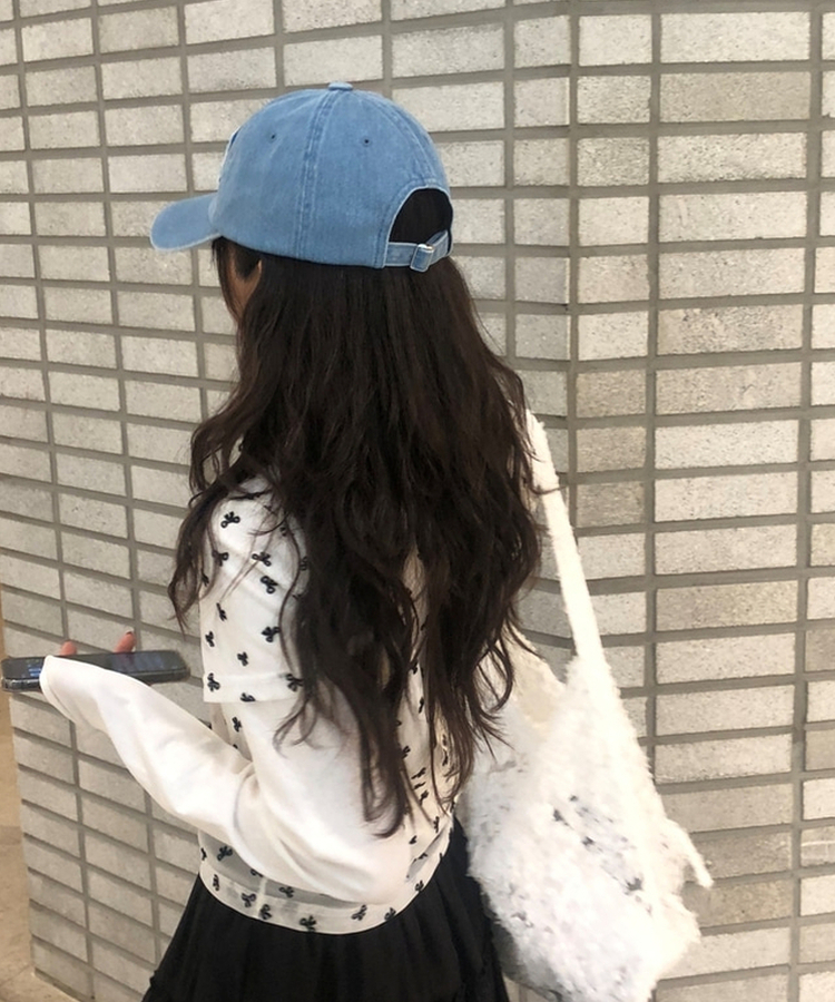 蝴蝶結綁帶網紗Tee