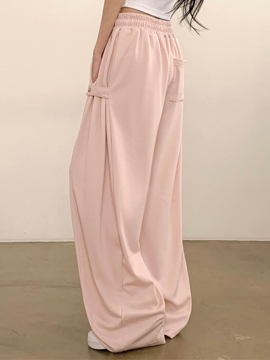 Ruby side pin-tuck pants