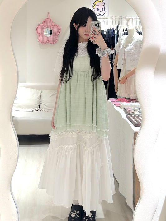 滿滿夏日feel🌷◍𓂂*粉綠色套裝