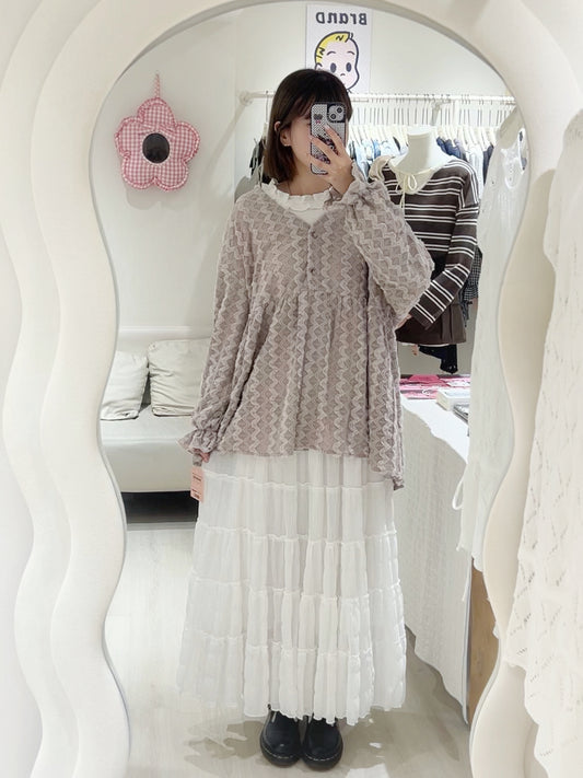 爆款登場🧸!超特別波浪紋外套