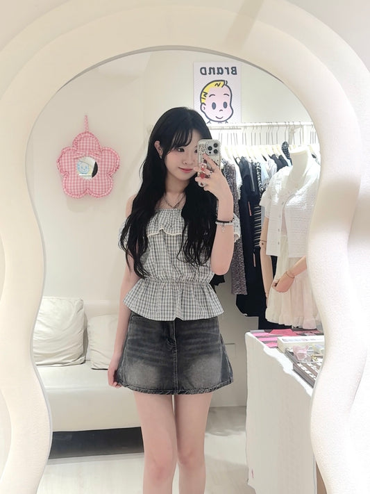 日常洗水牛仔裙褲