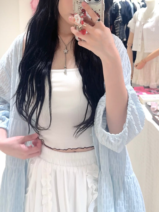 店主推薦♡ᵎᵎ垂直花邊氣球裙