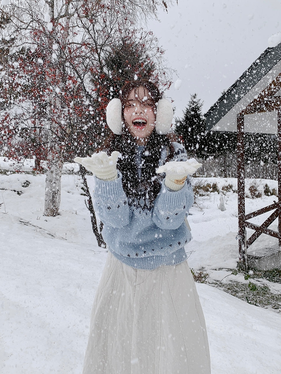 【冬日限定☃️】Snow nordic knit