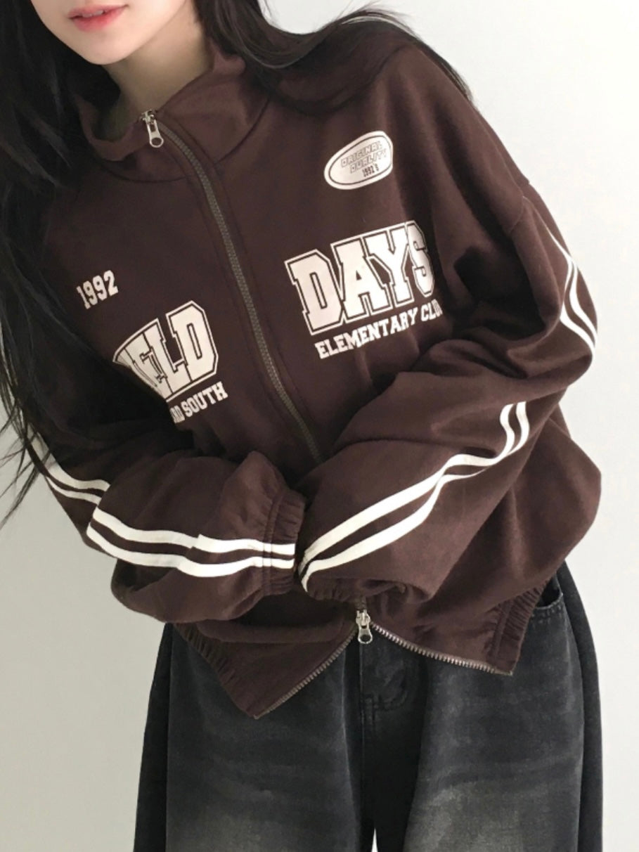 Two way track jacket