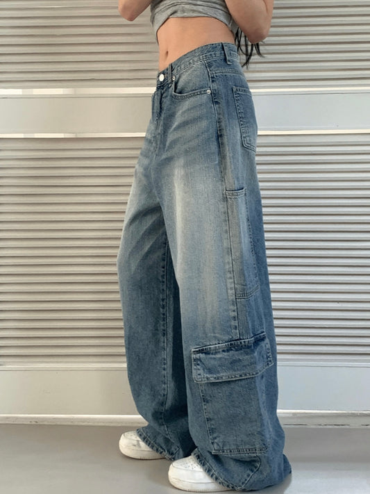 店主自留⸝⸝⸝♡超靚洗水色牛仔褲