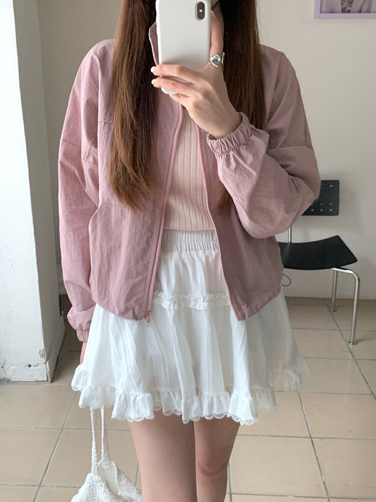 甜美花邊芭蕾風蛋糕短裙