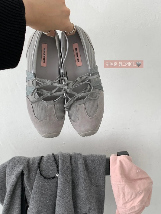 Threads大熱鞋款!蝴蝶結網面鞋