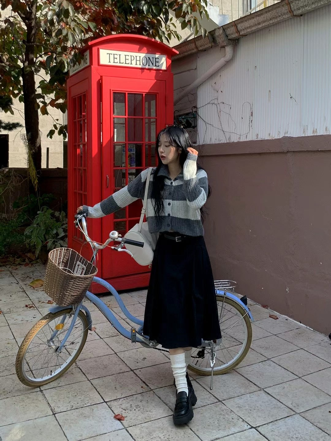 【秋冬vibe🍂】棉麻打褶半身裙