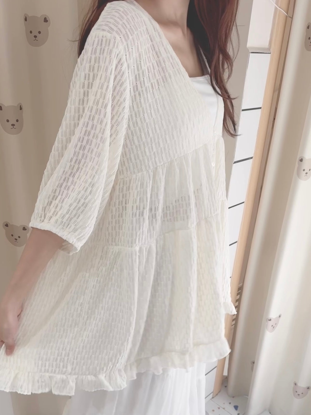 店主推薦♡ᵎᵎ垂直花邊氣球裙