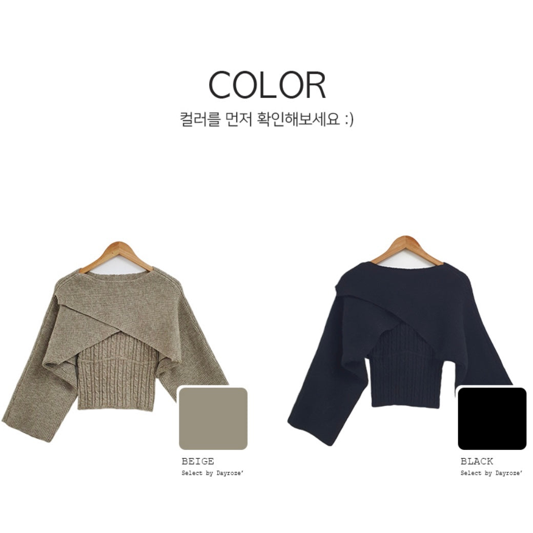 Beaute Sleeveless Bolero set