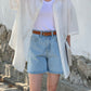 Summer basic oversized shirt