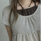 自留⋆౨ৎ˚假兩件ruffle top