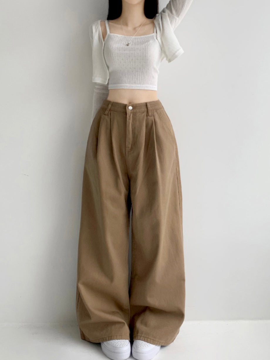 【肉肉消失術💞】Vibe pintuck cotton pants