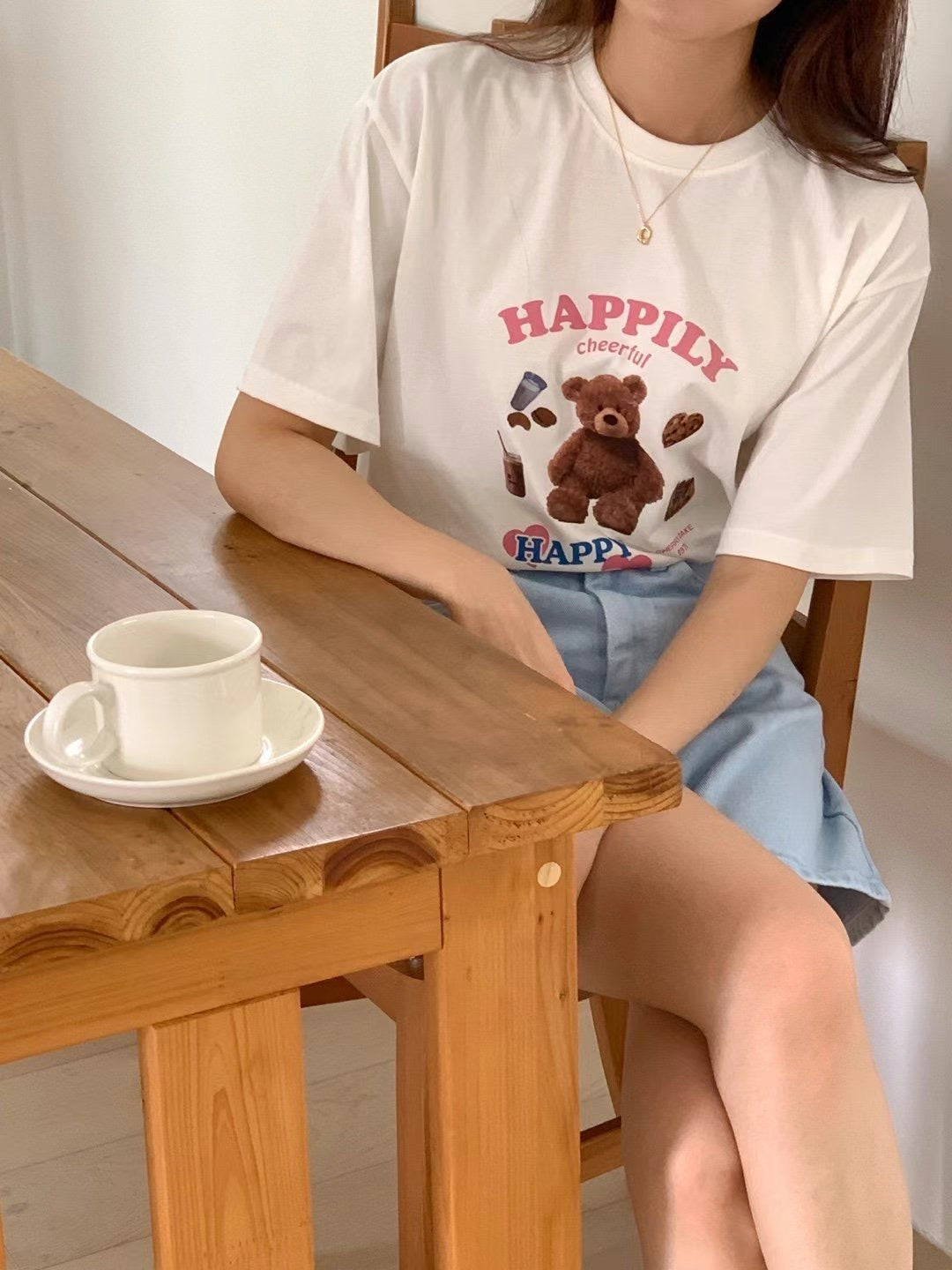 Bear oversized tee