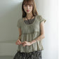 自留⋆౨ৎ˚假兩件ruffle top
