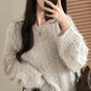 Angora loose fit knit