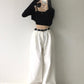 【肉肉消失術💞】Vibe pintuck cotton pants