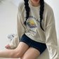 Butter flaor sweatshirt