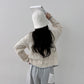 Loose fit stitch cable Cardigan