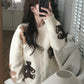 Teddy bear&Ribbon Cardigan