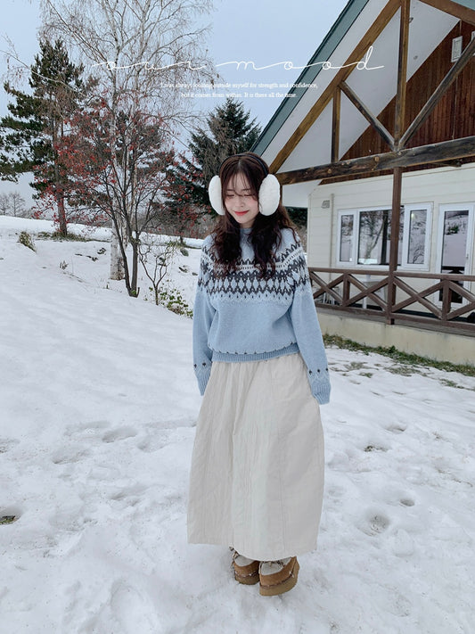 【冬日限定☃️】Snow nordic knit