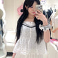 可愛upup♡ᵎᵎ波點拼色小背心