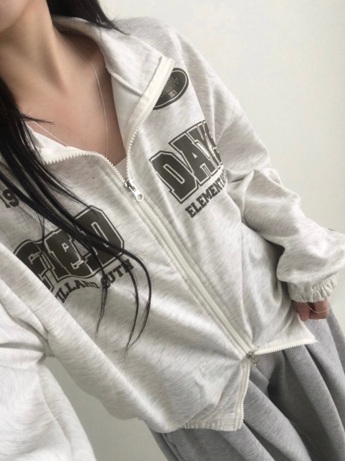 Two way track jacket