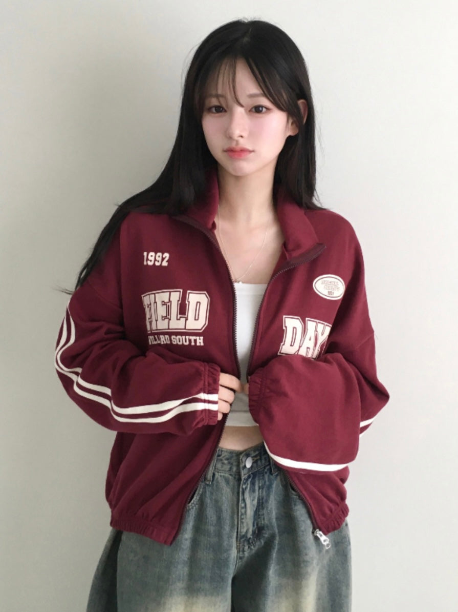 Two way track jacket