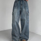 勁顯腳長!!/ Stenz Cargo Denim Jeans