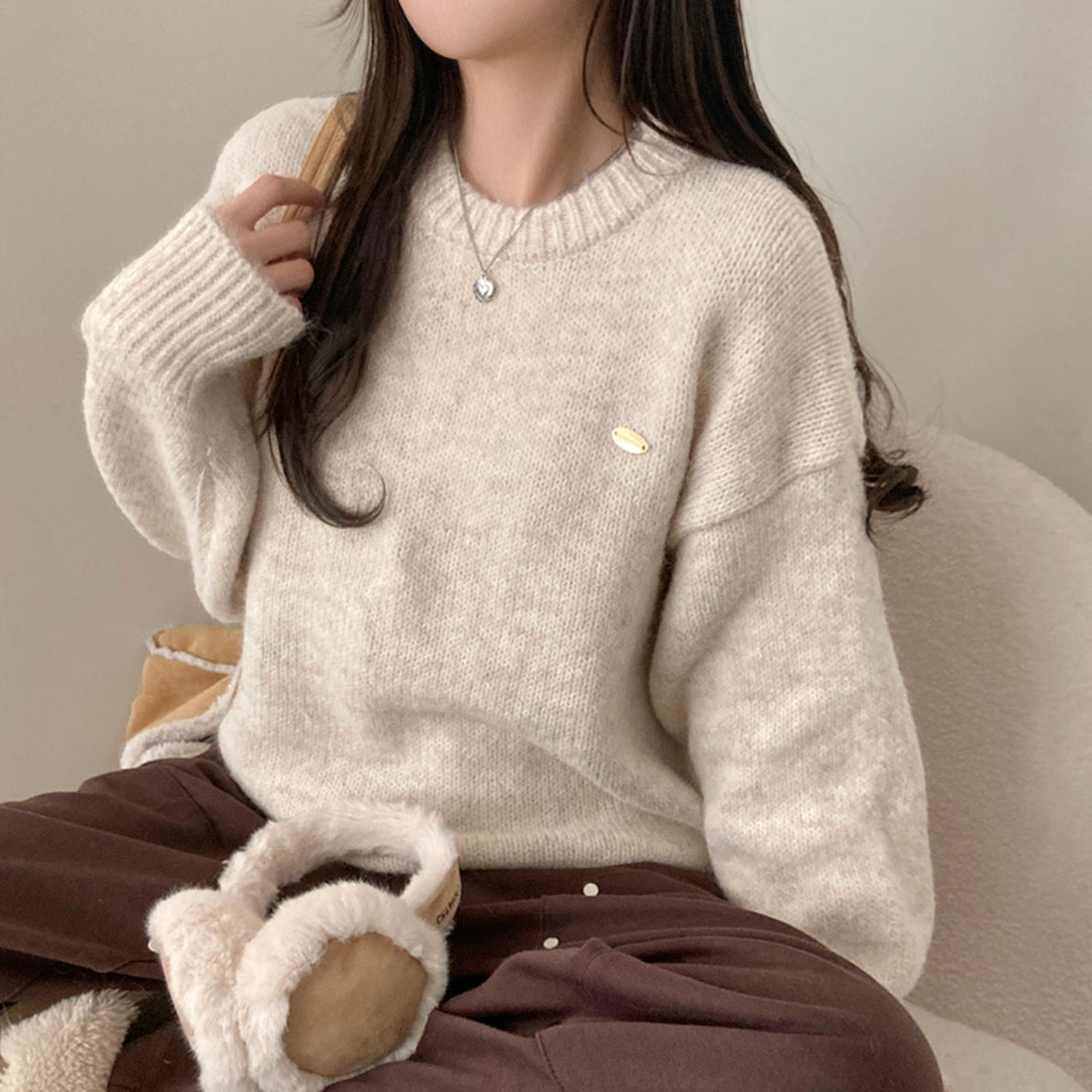 Awesome mohair knit