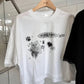 Y2K貓貓花邊Crop tee