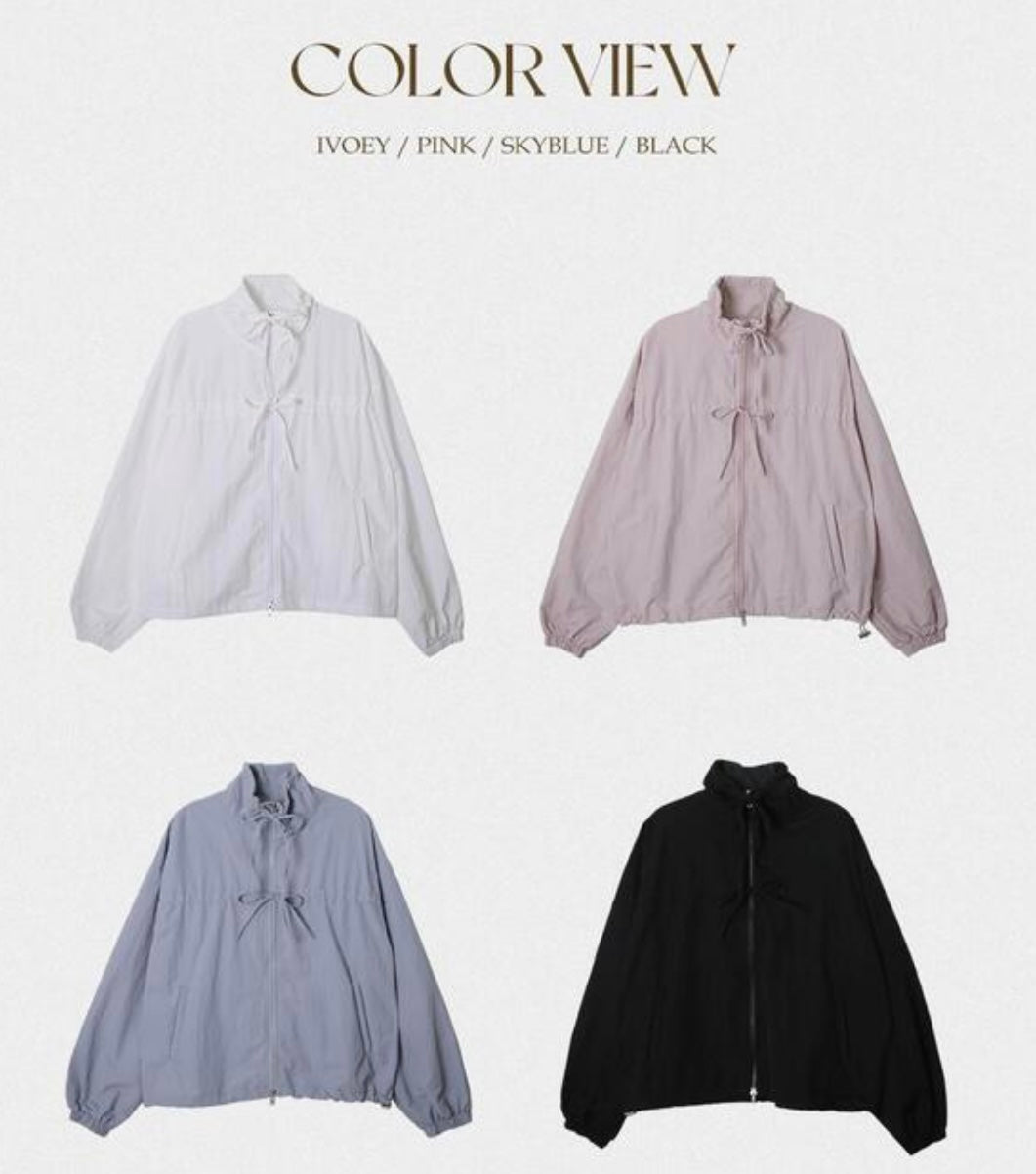 Ribbon 2ways fall windbreaker jk