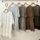 熱賣款♡ʾʾ透透ruffle top