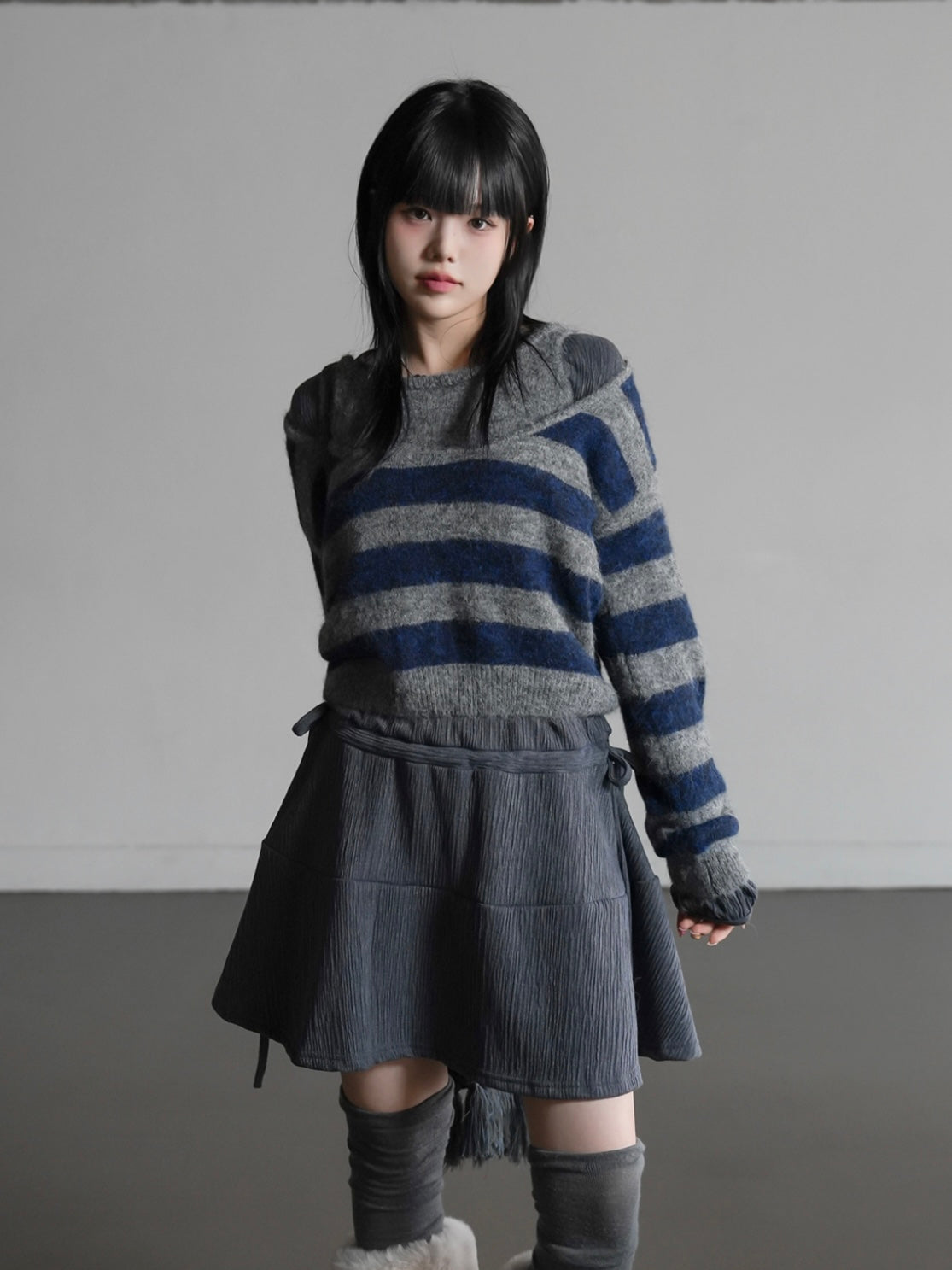 Nund layered striped knitwear