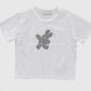 3M反光QQ兔仔CROP TEE