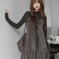 【絨面】robinie velvet mini dress