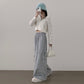 【甜美百搭💫】Cargo cotton wide pants